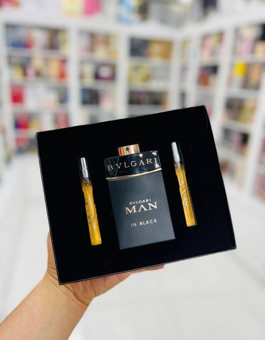 Bvlgari Man in black EDP Hediyelik Set
